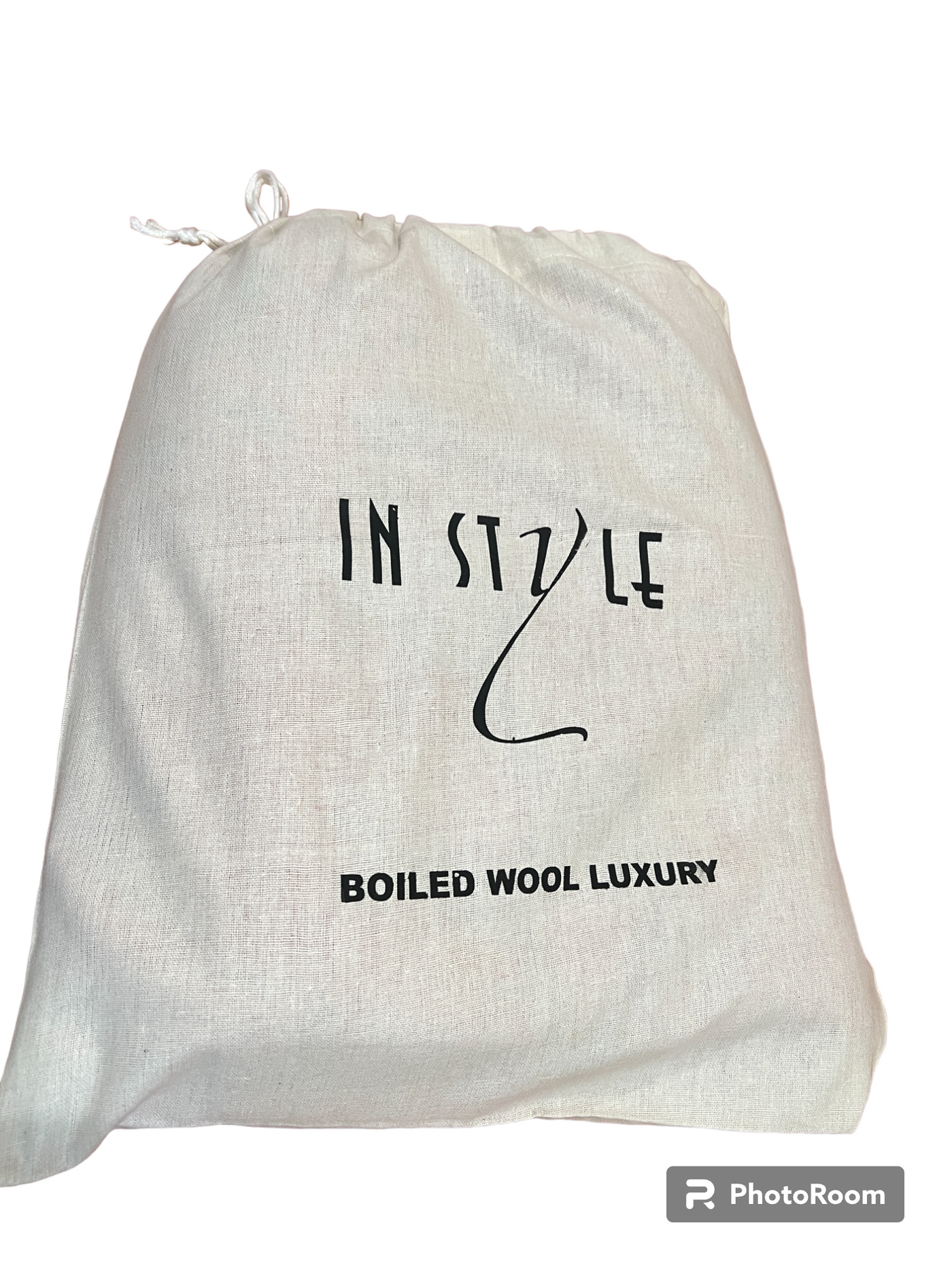 Pure Merino Boiled Wool Reversible Poncho Citron Colors Regular Size plus FREE Bag with Purchase !