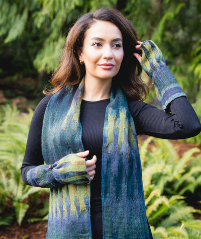 Neck Scarf ~ Morocco Green