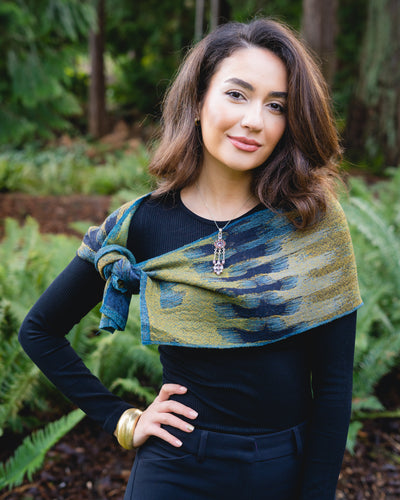 Neck Scarf ~ Morocco Green