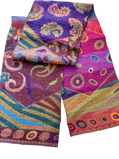 Neck Scarf~Plum Colors